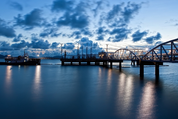《横琴岛夜景》 - 图景