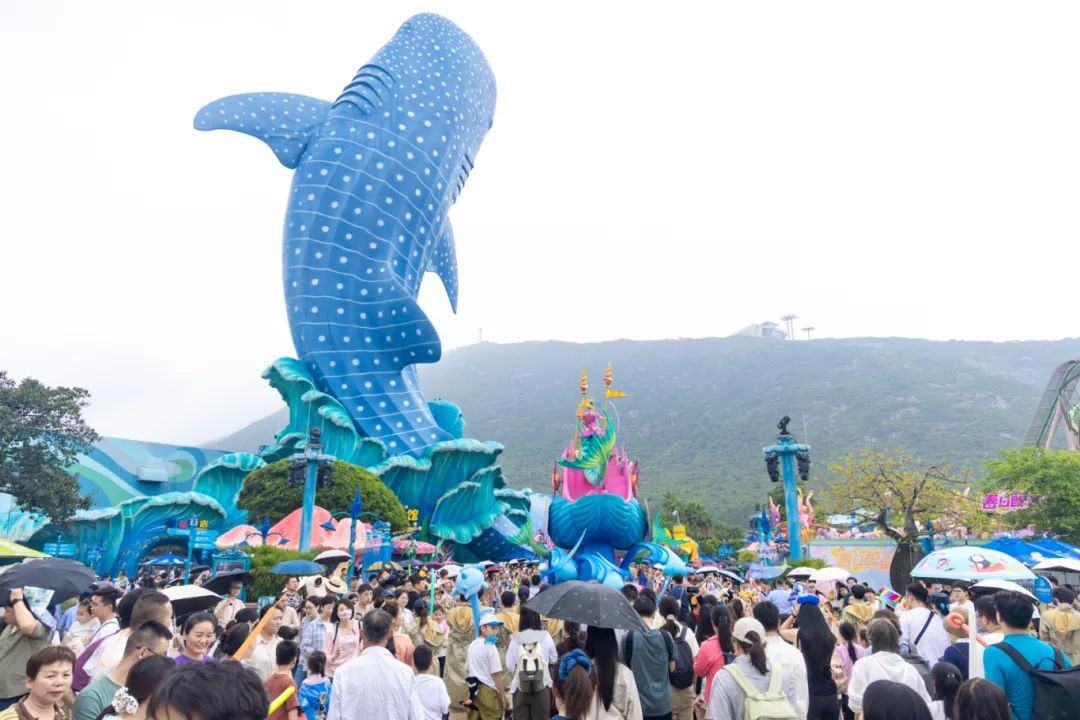 长隆海洋王国“五一“客流.jpg