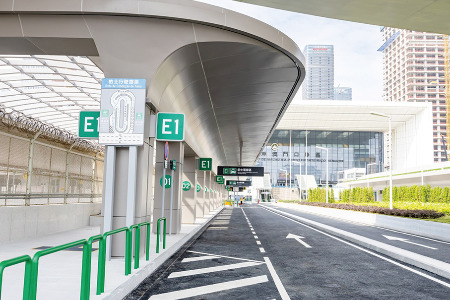 Checkpoint Completed Transport platform revamp outside Hengqin checkpoint completed