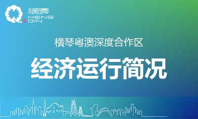 横琴粤澳深度合作区经济运行简况